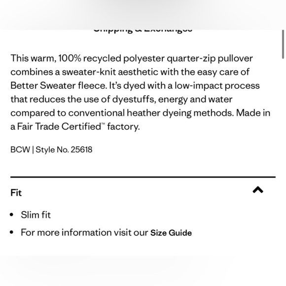 Patagonia Women’s Better Sweater 1/4 -Zip Fleece in Birch White , size XS - Picture 8 of 10